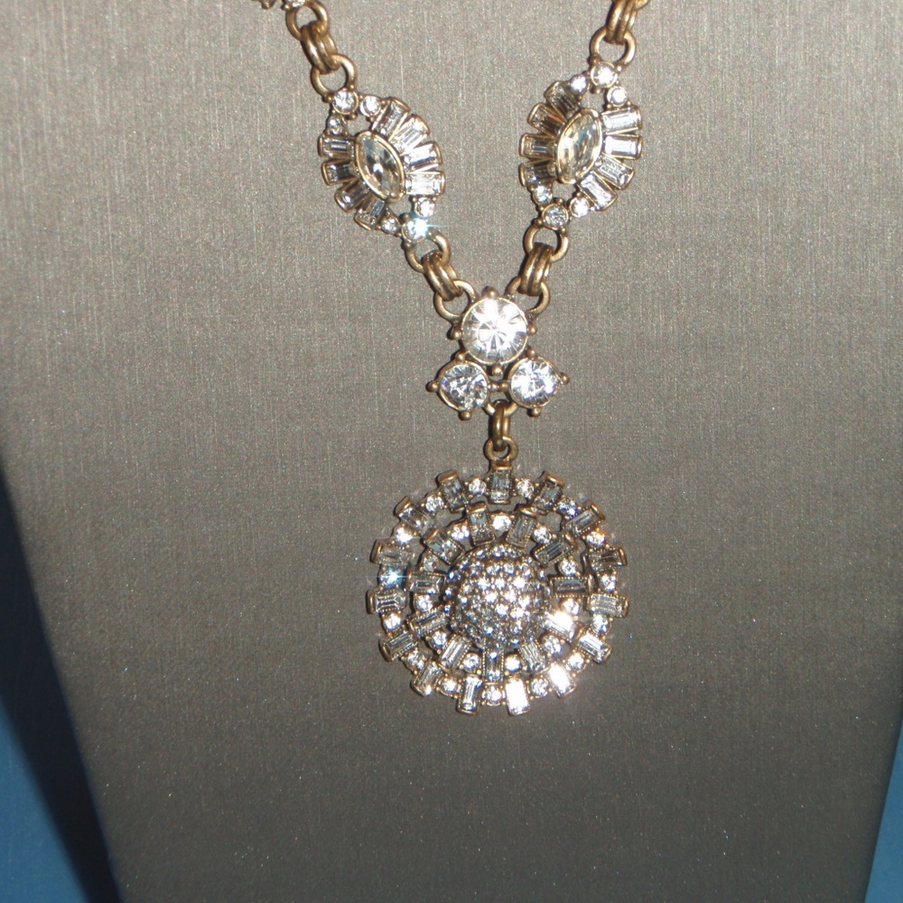 J Crew Radial Necklace